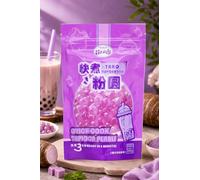 FAKHRI KLKW Tapioca Pearl Taro Flavour 250g - Chewy Bubble Tea Pearls