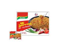 Fakhri Mi Goreng Stir Fry Noodles, 40 x 80g - Instant Indonesian-Style Noodles with Savory Seasoning | Bulk Family Pack