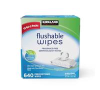 Fakhri Moist Flushable Wipes, 640 Count | Biodegradable | Gentle & Hypoallergenic | Alcohol-Free | Sewer & Septic Safe | pH Balanced