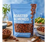 Fakhri Oil Roasted Almonds 1.13kg Crunchy Snack Ideal for Daily Use and Bulk Consumption