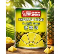 FAKHRI ORIENTAL HOME Premium A-Grade Pineapple Pieces 825g - Sweet & Juicy