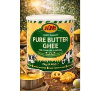 Fakhri Pure Butter Ghee 2kg - Premium Cooking Ghee for Baking, Frying & Easter Day Festive Recipes
