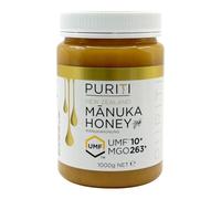 FAKHRI Puriti Manuka Honey MGO 263+ (UMF 10+) 1kg - Authentic New Zealand Raw & Pure for Wellness, Digestion & Immunity