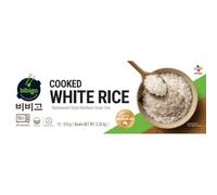 FAKHRI Ready-to-Eat Medium Grain Cooked Sticky White Rice 12-Pack (12 x 210g) - Microwaveable, Vegan, Gluten-Free - Perfect for Sushi, Bowls & Quick Meals