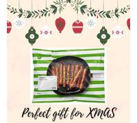 Fakhri REFRÄNG Vegetable Sausages | 460g Frozen Vegan Christmas Sausages | Plant-Based Meat-Free Festive Dinner & Holiday Meals