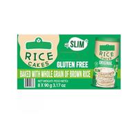 Fakhri Rice Cakes - 8 x 90g | Light, Crunchy & Gluten-Free | Low-Calorie Snack | No Added Sugar | Vegan, Healthy Snack Option