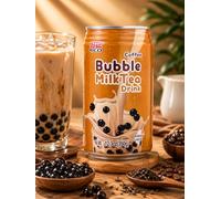 Fakhri RICO Bubble Milk Tea Drink Coffee Flavour Refreshing Summer Beverage for Enjoyment