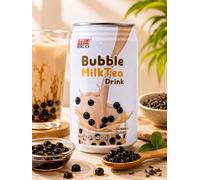 Fakhri RICO Bubble Milk Tea Drink Refreshing Summer Beverage for Daily Enjoyment