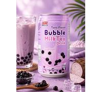Fakhri RICO Bubble Milk Tea Drink Taro Flavour Refreshing Summer Beverage for Enjoyment