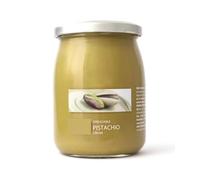 Fakhri Sicilian Pistachio Cream Spread 600g - Premium Italian Sweet Spread Made with Real Pistachios - No Palm Oil - Perfect for Desserts, Breakfast & Baking