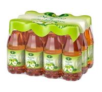 FAKHRI Tree Apple Juice 12 x 330ml - 100% Pure Pressed Apple Juice - No Added Sugar - Natural, Refreshing & Halal - Glass Bottles