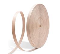 FAKILO Maple Edge Banding 19mm x 77m Real Wood Veneer Plywood Edge Banding Iron-on Pre-glued Veneer Edging Tape for Cabinet Repairs Furniture Restoration