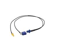 Fakra C To SMA Male Y Type Splitter RF Coaxial RG174 Cable Pigtail Car Navigation GPS Antenna Extension For Android Device(Fakra C M-CF90 SMA F,RG174 Black-30CM)