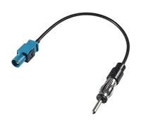 Fakra to Din Cable DAB Aerial Cable Fakra Z to Din ISO Adaptor Cable Car Radio ISO PC5-100 Cable 15cm Compatible For FM Aerial DAB Radio FM Radio Mini 2001 Seat Skoda Golf