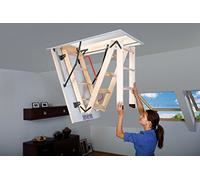 Fakro Wooden Folding Section Loft ladder 111cmx55cm (489995)