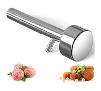 Falafel Maker Press Scoop Stainless Steel Premium Quality Professional Middle Eastern Kitchen Tool Meatball Mold 1.6 Inch (4.1 cm) Diameter