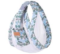 Falafoty Baby Carrier Portable Breathable Baby Sling Carrier, 3D Mesh Fabric Baby Wrap Carrier with Adjustable Shoulder Straps, Toddler Carrier Sling,Swing Baby Hip Carrier Newborn to Toddler (Green)