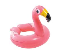 Falafoty Flamingo Inflatable Float Ring for Kids, Pink Glitter Swim Ring Inflatable Pool Float, Inflatable Float Raft Pool Accessories, Summer Outdoor Beach Pool Party Water Sport Toy (Flamingo 70#)