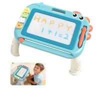 Falafoty Magnetic Drawing Board Kids, Dinosaur Doodle Board Pad Learning and Educational Toys, Portable Erasable Magic Magnet Scribble Drawing Pad Toy for Girl Boy Chritsmas Birthday Gift