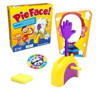 Falafoty Pie Face Game Fun Cake Cream Game, Pie in the FaceGame, Whipped Cream Family Party BoardGame Parent-Child Interactive Toy,Pieface ShowdownGame for Kids Adult Festive Action Birthday Gift