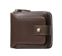 FALAN MULE Mens Wallets RFID Blocking Genuine Leather Wallets Mens with 12 Credit Card Holder, Bi-Fold Wallets for Men with ID Window