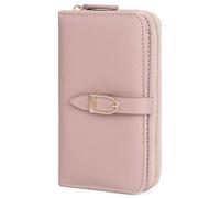 FALAN MULE Purses for Women, Ladies Purse PU Leather for Women Wallet RFID Blocking Card Holder Zip Coin Pocket Purse ID Window and Multiple Slots