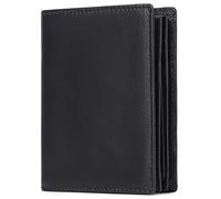 FALAN MULE Wallets for Men Large Capacity Genuine Leather, RFID Blocking, Minimalist Men's Wallet with 16 Credit Card Holders, 2 Banknote Compartments, 1 ID Window