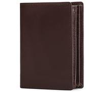 FALAN MULE Wallets for Men Large Capacity Genuine Leather, RFID Blocking, Minimalist Men's Wallet with 16 Credit Card Holders, 2 Banknote Compartments, 1 ID Window