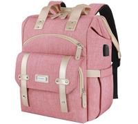 FALANKO Laptop Backpack for Women,RFID Anti Theft Work Backpack for 15.6 Inch Laptop,Wide Open Large USB Charging Port student bookbag, Doctor Teacher Nurse College school Travel Shoulder Purse Bag