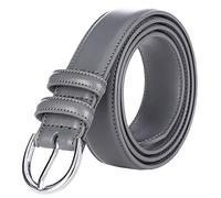 Falari Women Genuine Leather Belt Fashion Dress Belt With Single Prong Buckle 6028-24 Colors