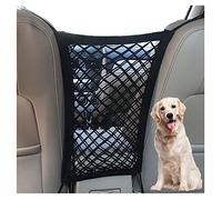 FALCALE Pet Barrier Dog Car Net Barrier with Auto Safety Mesh Organizer Baby Stretchable Storage Bag Universal for Cars, SUV, Truck -Easy Install,Safer to Drive with Children and Pets