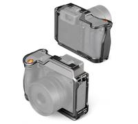 FALCAM Camera Cage for Hasselblad X2D/X2D II with Arca L-Plate | 6061 Aluminum Protective Cage with Modular Arca L-Plate, AirTag Compatible Slot, Lay-Flat Design, Multi-Point Mounting