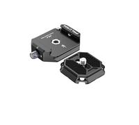 FALCAM F38 Quick Release Plate Kit w 1/4" to 3/8" Screw Compatible with 38mm Camera Mounting Adapter for Tripod Stabilizer andSlider,Can be Attached to Shoulder Straps