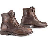 Falco Aviator Motorcycle Boots, brown, size 45