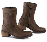 Falco Ayda Ladies Motorcycle Boots Waterproof with d3o Black 2 Protectors