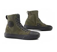 Falco Lennox 2 Motorcycle Shoes Army Green Trainers CE with D3O Protectors 41
