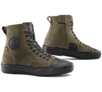 Falco Lennox 3 perforated Motorcycle Shoes, green, size 43 for Men