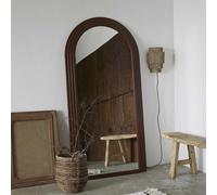 Falco Standing Mirror - Dark Brown - Metal - 100cm x 203cm