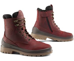 Falco Viky Ladies Motorcycle Boots, red-purple, size 36 for Women