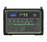 FALCON 1200W Portable Power Station, 1120Wh Outdoor Camping System, Mobile Lithium Battery Pack with 230V/1200W AC Outlets for Camping, Outdoor Adventure and Emergency Backup