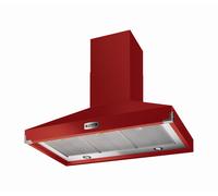 Falcon 900 Super Extract FHDSE900RD/N 90cm Wide Cherry Red Wall-Mounted Cooker Hood