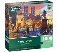 Falcon A Trip to York - 1000 Piece Adults Jigsaw Puzzle - Yorkshire Scene