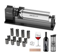 Falcon A1 Rotary Kit Pro Upgrade Package with 12 Risers，Jaw Chuck Rotary for Engraving Cylindrical Objects, Wine Glass, Baseball Bat, Ring for Ceality Falcon A1 Falcon A1 Pro
