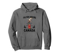 Falcon Around & Finding Out - Funny Canada Beaver Canadian Pullover Hoodie