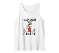 Falcon Around & Finding Out - Funny Canada Beaver Canadian Tank Top