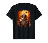 Falcon Bird Halloween Night Value Graphic T-Shirt