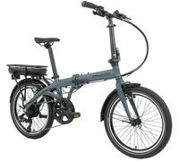 Falcon Compact Electric Folding Bike - Grey, Silver/Grey