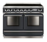 Falcon Contintental 1092 FCON1092EISL/N-EU 110cm Wide Slate Induction Freestanding Range Cooker - Nickel Trim