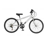 Falcon Cyclone 24" Kids Boys Rigid Mountain Bike - Grey