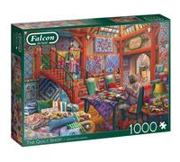 Falcon De Luxe 1000-Piece Puzzle: The Quilt Shop (Code 11285)